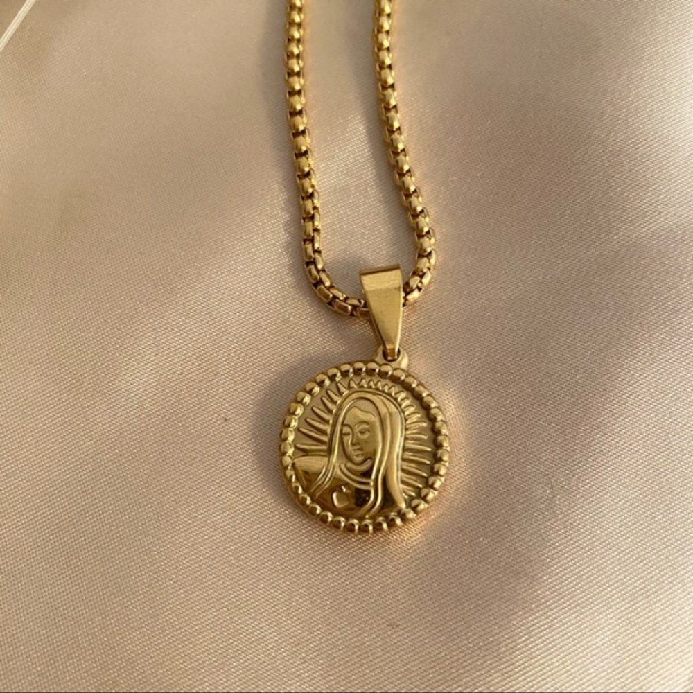 💕Last one Maria Rosary Faith Necklace - Picture 5 of 7